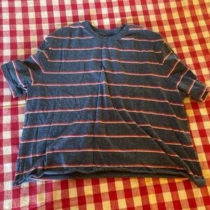 Mossimo Supply Co cropped striped t-shirt (3 FOR 25 BUNDLE)